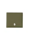 Alexander Mcqueen Slim Bi-fold Wallet With Card Slots