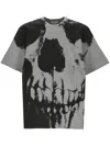 Alexander Mcqueen Skull T-shirt In Grey