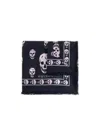 Alexander Mcqueen Skull Printed Frayed-edge Scarf In Black