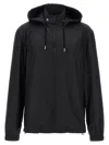 Alexander Mcqueen Skull Windbreaker In Black