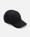 Alexander Mcqueen Skull-jacquard Cap In Black