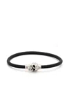 Alexander Mcqueen Skull Rubber Bracelet