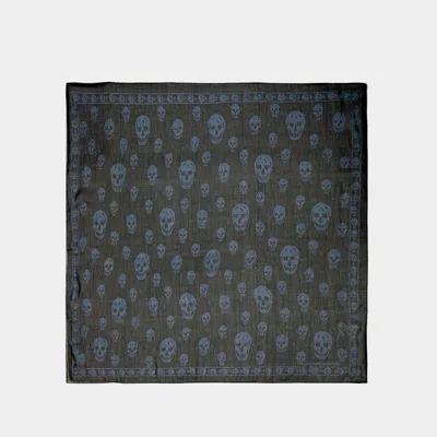 Alexander Mcqueen Skull Scarf -  - Viscose - Black