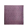 Alexander Mcqueen Skull Scarf - Silk - Night Shade In Purple