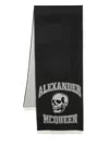 Alexander Mcqueen Alexander Mc Queen Logo Wool Scarf