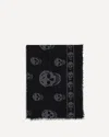 Alexander Mcqueen Men Ca Skull 104x120 In Black