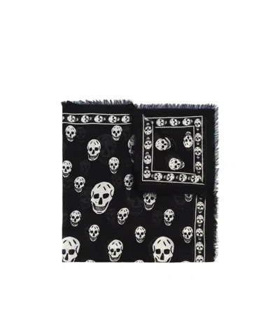 ALEXANDER MCQUEEN ALEXANDER MCQUEEN SKULL SCARF