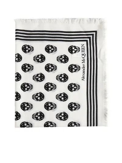 ALEXANDER MCQUEEN SKULL SCARF