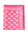 Alexander Mcqueen Skull Scarf In Red