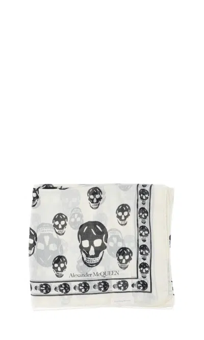 ALEXANDER MCQUEEN SKULL SCARF