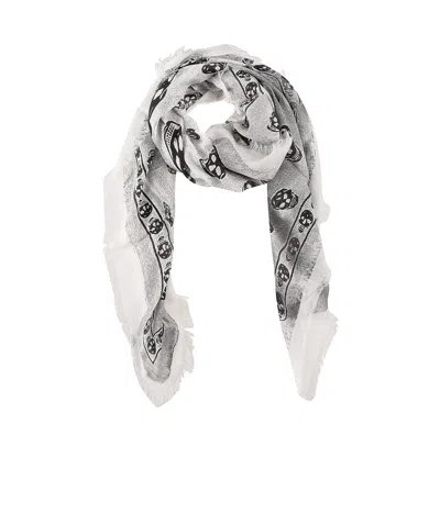 ALEXANDER MCQUEEN SKULL SCARF