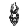 Alexander Mcqueen Foulard Style Skull Scarf 120 Cm X 104 Cm In Pattern