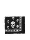 Alexander Mcqueen Women Ca Skull 104x120 In Black