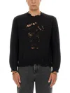 Alexander Mcqueen Skull Shirt In Black