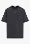 Alexander Mcqueen Alexander Mc Queen Faded Black Skull T Shirt In Black