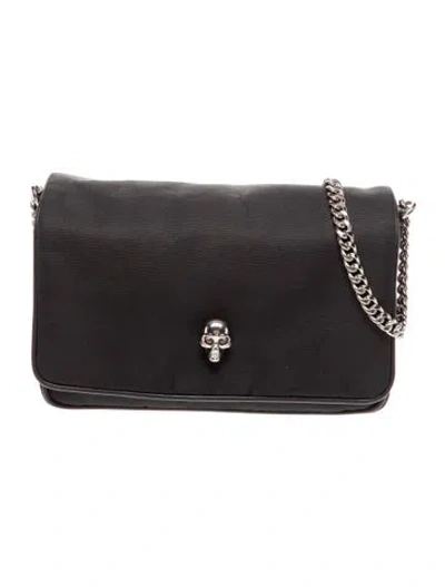Pre-owned Alexander Mcqueen Skull Shoulder Bag In Black