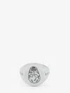 Alexander Mcqueen Skull Signet Ring
