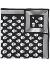 Alexander Mcqueen Skull Silk Scarf