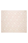 Alexander Mcqueen Silk Chiffon Skull Scarf In Ice Pink/ Ivory