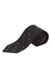 Alexander Mcqueen Skull Silk Tie