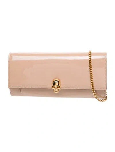 Pre-owned Alexander Mcqueen Skull Skull Minaudiere Small In Neutral