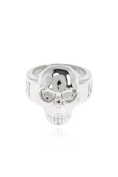 ALEXANDER MCQUEEN SKULL SLIP-ON RING