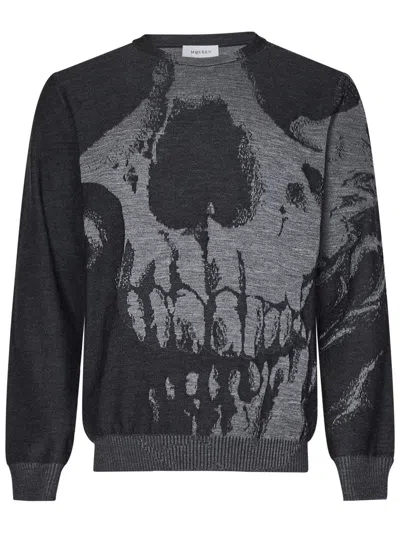 ALEXANDER MCQUEEN ALEXANDER MCQUEEN SKULL SWEATER