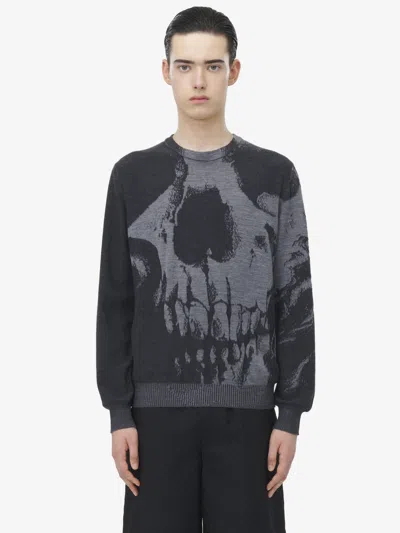 ALEXANDER MCQUEEN SKULL SWEATER