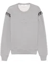 Alexander Mcqueen Skull Sweatshirt In Grey