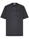 Alexander Mcqueen Alexander Mc Queen Faded Black Skull T Shirt