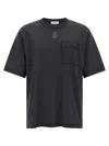 Alexander Mcqueen Alexander Mc Queen Faded Black Skull T Shirt