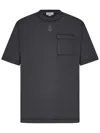 Alexander Mcqueen Alexander Mc Queen Faded Black Skull T Shirt In Black