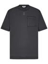 Alexander Mcqueen Alexander Mc Queen Faded Black Skull T Shirt In Black