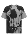 Alexander Mcqueen Skull T-shirt In Gray