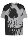 Alexander Mcqueen Skull T-shirt In Grey