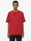 Alexander Mcqueen Skull T-shirt In Rust/bordeaux