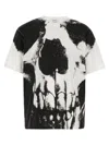 Alexander Mcqueen Skull T-shirt In Black