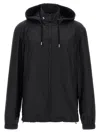 Alexander Mcqueen Skull Windbreaker In Black