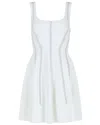 Alexander Mcqueen Sleeveless A-line Mini Dress