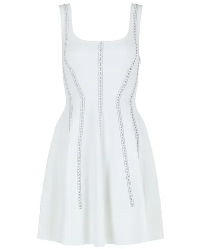 Alexander Mcqueen Sleeveless A-line Mini Dress