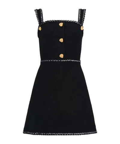Alexander Mcqueen Sleeveless Dress In Black