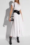 Alexander Mcqueen Sleeveless Dress In White