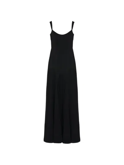 Alexander Mcqueen Sleeveless Satin Evening Dress In Multi