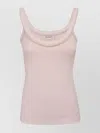 Alexander Mcqueen 3d-detailing Sleeveless Top
