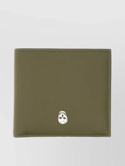 ALEXANDER MCQUEEN SLIM BI-FOLD WALLET WITH CARD SLOTS