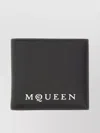 Alexander Mcqueen Slim Bi-fold Wallet With Contemporary Design