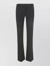 ALEXANDER MCQUEEN SLIM BOOTCUT TROUSERS FEATURING FRONT CREASE