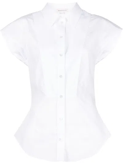 Alexander Mcqueen Slim Fit Shirt In White