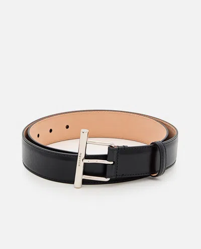 Alexander Mcqueen Sling Belt 35mm In Black