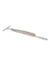Alexander Mcqueen Sling Bracelet In Palladio